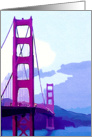 Golden Gate Bridge card