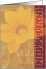 Bridal Shower Invitation -Organic Look- card