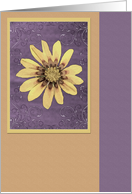 Flower Notes -blank- card
