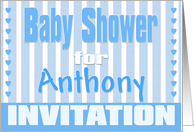 Baby Anthony Shower...