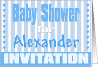 Baby Alexander...