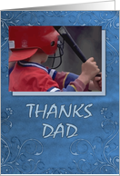 Thanks Dad -blank- card