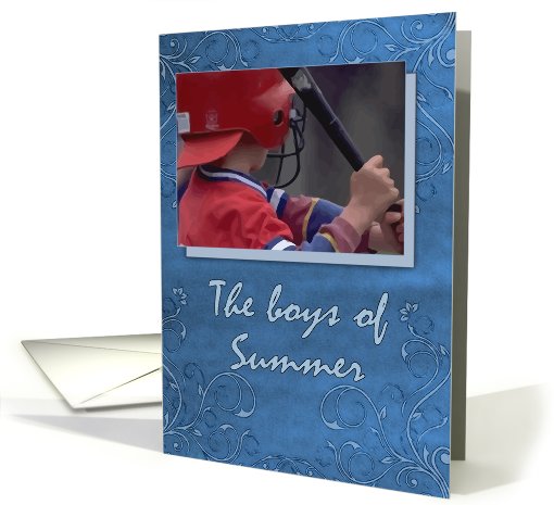 Boys of Summer -blank- card (425753)