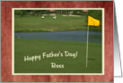Boss, Happy Father’s Day -GOLF- card