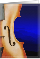 Soft Violins and Blue Hills, Missing you card