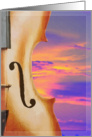 Soft Violins and Sunrise, Anticipating you card