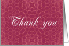 Thank You card
