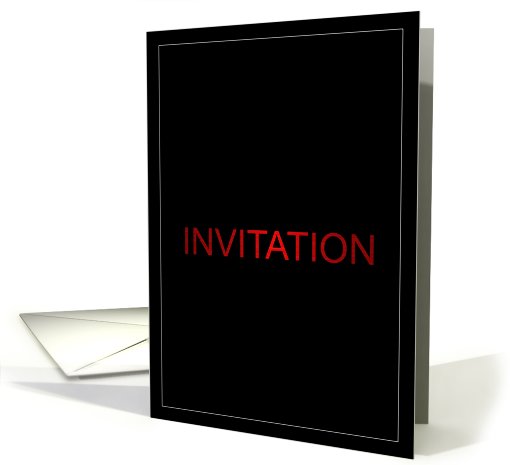 Invitation card (441298)