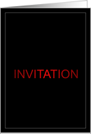 Invitation card