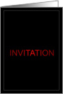 Invitation card