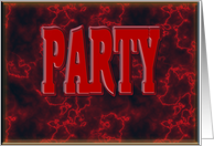 Party Invitation card