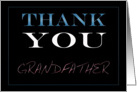 Grandfather, Thank You card
