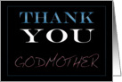 Godmother, Thank You card