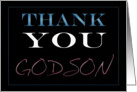 Godson, Thank You card