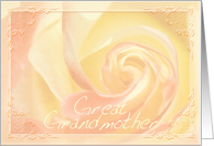 Great Grandmother, I miss you, Heart of the Rose card