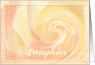 Daughter, I miss you, Heart of the Rose card
