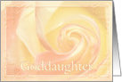 Goddaughter, I miss you, Heart of the Rose card