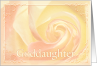 Happy Birthday Goddaughter card