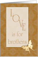 I miss you Brother card