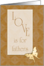 I miss you Father card