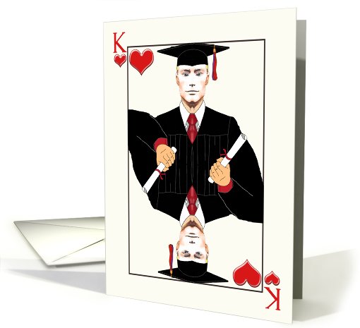 Congratulations Graduate, King of Hearts card (448680)