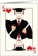 Congratulations Graduate, King of Hearts card