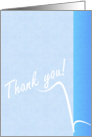 Thank You card