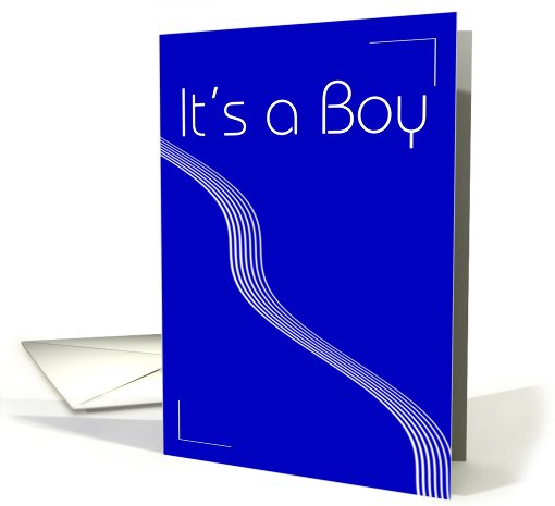We've adopted a boy! card (454033)
