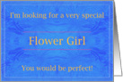 Perfect Flower Girl card