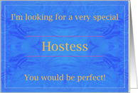 Perfect Hostess card