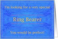 Perfect Ring Bearer card