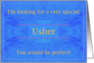 Perfect Usher card