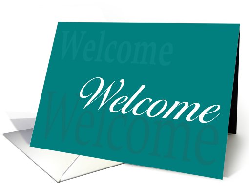 Employee Welcome card (456889)