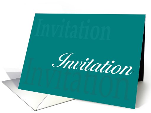 Invitation general card (456890)