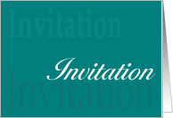 Invitation general card