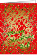 Merry Christmas Bob card