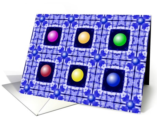 Fusion of past and present card (459514)