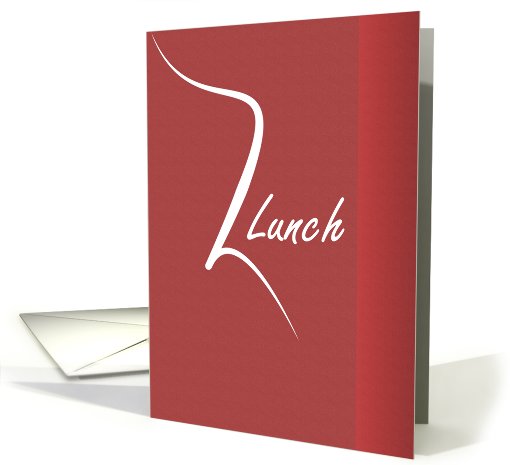 Lunch Meeting Invitation card (459934)