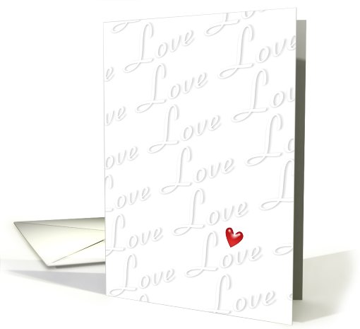 I Love You card (462041)