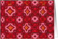 Checkered Lives card