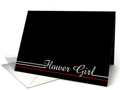 Be my Flower Girl card (464710)