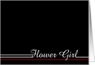 Be my Flower Girl card