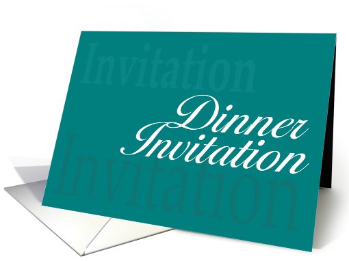 Dinner Invitation card (467247)