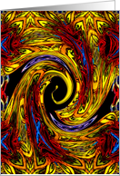 Gold Swirl card