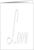 The passion of love verse card