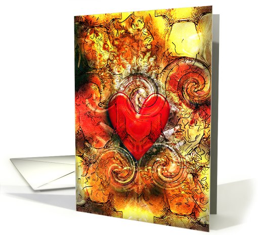 Seasons of the Heart. Burning card (480685)