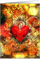 Seasons of the Heart. Burning card