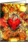 Seasons of the Heart. Burning card
