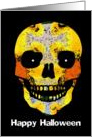Halloween Spooky Skeleton card