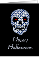 Halloween Skeleton card